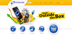 Desktop Screenshot of preciseconcepts.com